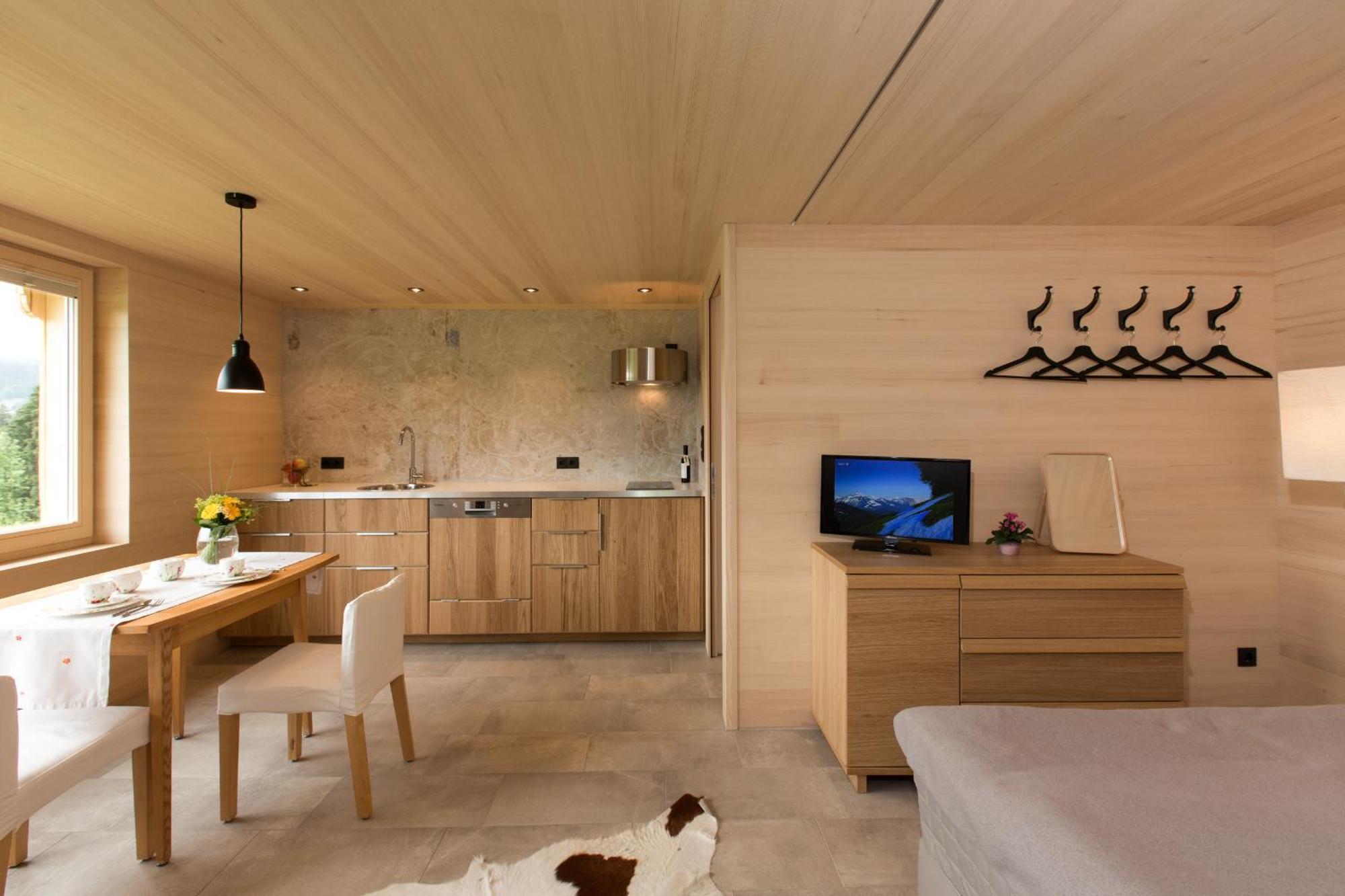 Apartamento Ferienloft Waldblick Schwarzenberg im Bregenzerwald Exterior foto