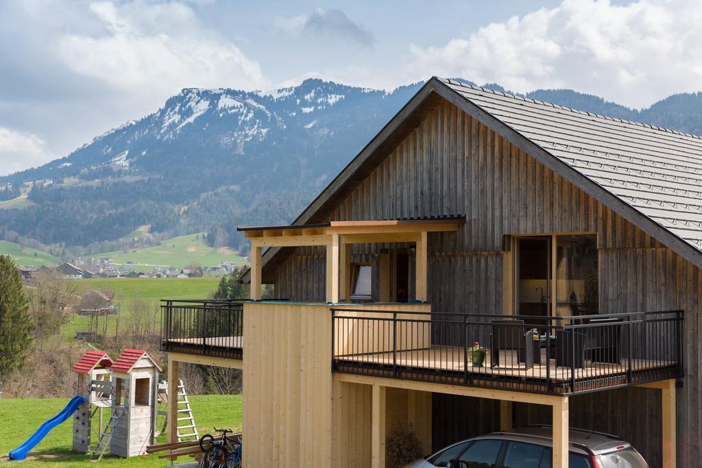 Apartamento Ferienloft Waldblick Schwarzenberg im Bregenzerwald Exterior foto